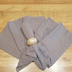 6 World Market cloth napkins